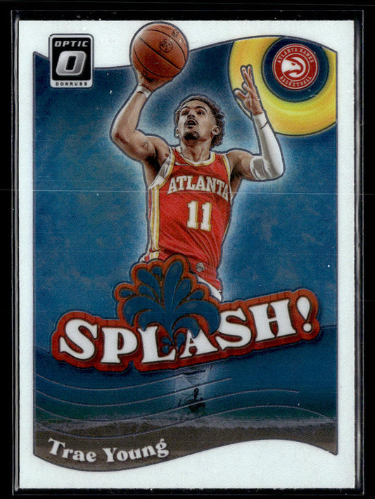 2023-24 Donruss Optic #1 Trae Young Splash  Krazy King Collectibles LLC   