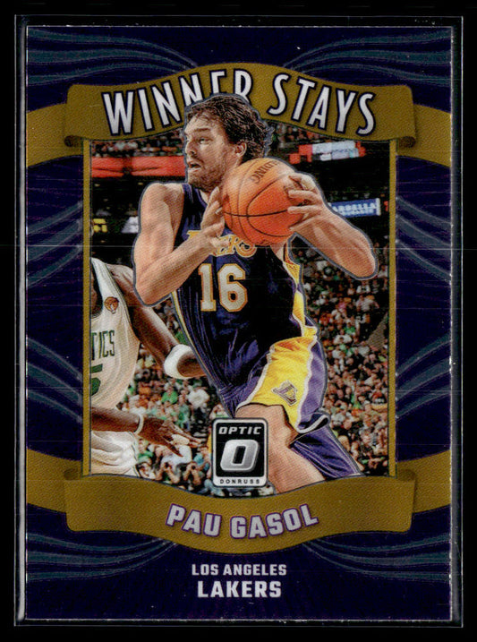 2023-24 Donruss Optic #7 Pau Gasol Winner Stays  Krazy King Collectibles LLC   