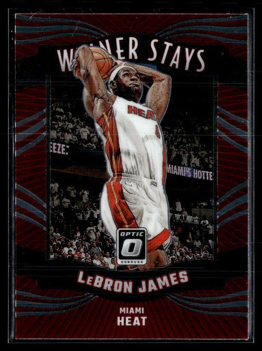 2023-24 Donruss Optic #2 LeBron James Winner Stays  Krazy King Collectibles LLC   