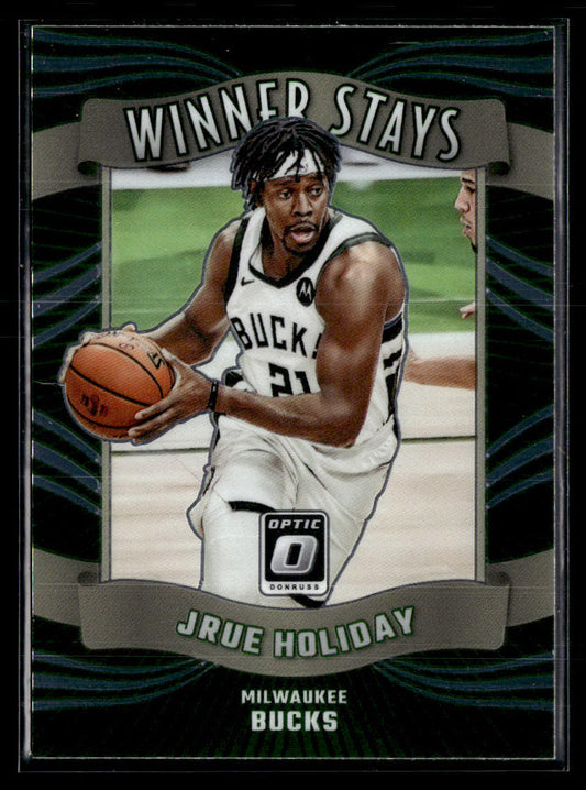 2023-24 Donruss Optic #9 Jrue Holiday Winner Stays  Krazy King Collectibles LLC   