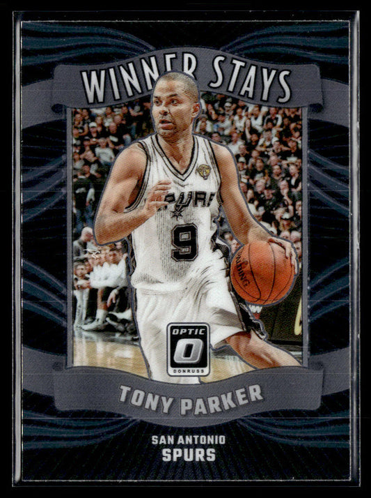 2023-24 Donruss Optic #15 Tony Parker Winner Stays  Krazy King Collectibles LLC   