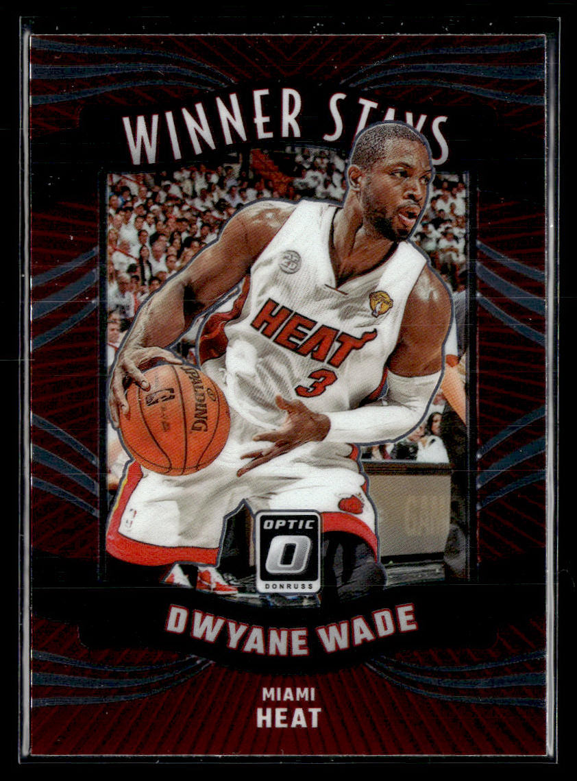 2023-24 Donruss Optic #20 Dwyane Wade Winner Stays  Krazy King Collectibles LLC   