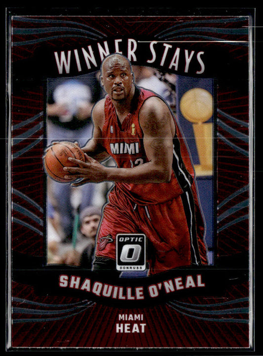 2023-24 Donruss Optic #17 Shaquille O'Neal Winner Stays  Krazy King Collectibles LLC   