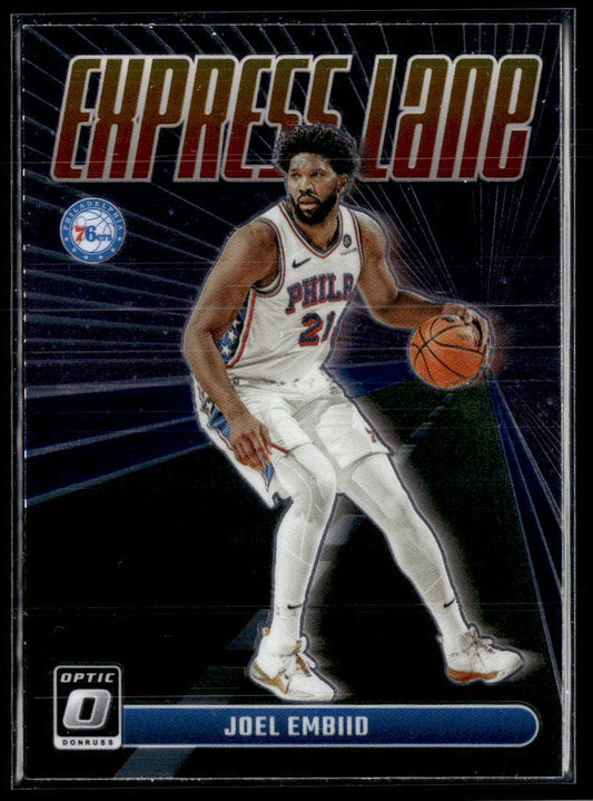 2023-24 Donruss Optic #21 Joel Embiid Express Lane  Krazy King Collectibles LLC   