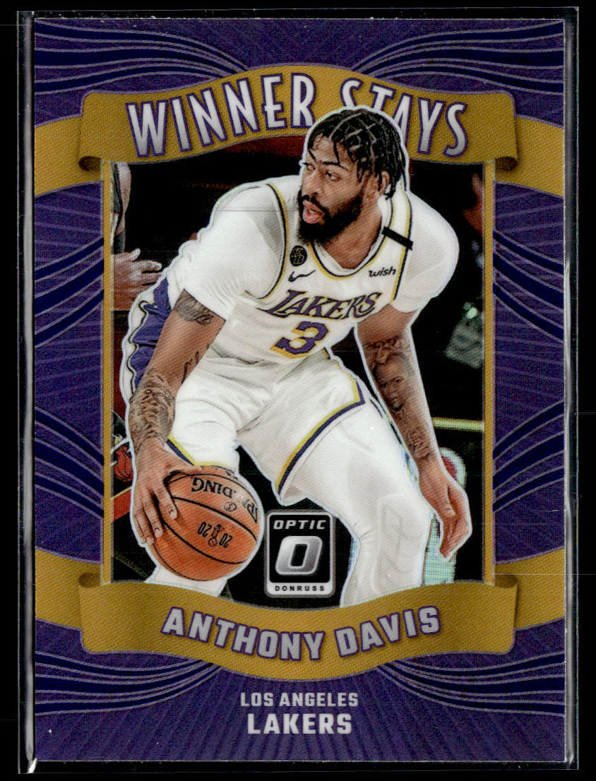 2023-24 Donruss Optic #19 Anthony Davis Winner Stays Purple  Krazy King Collectibles LLC   