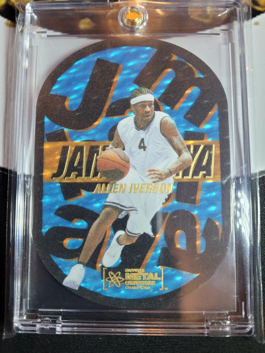 2021 Metal Universe Champions Allen Iverson Jambalaya  Krazy King Collectibles LLC   