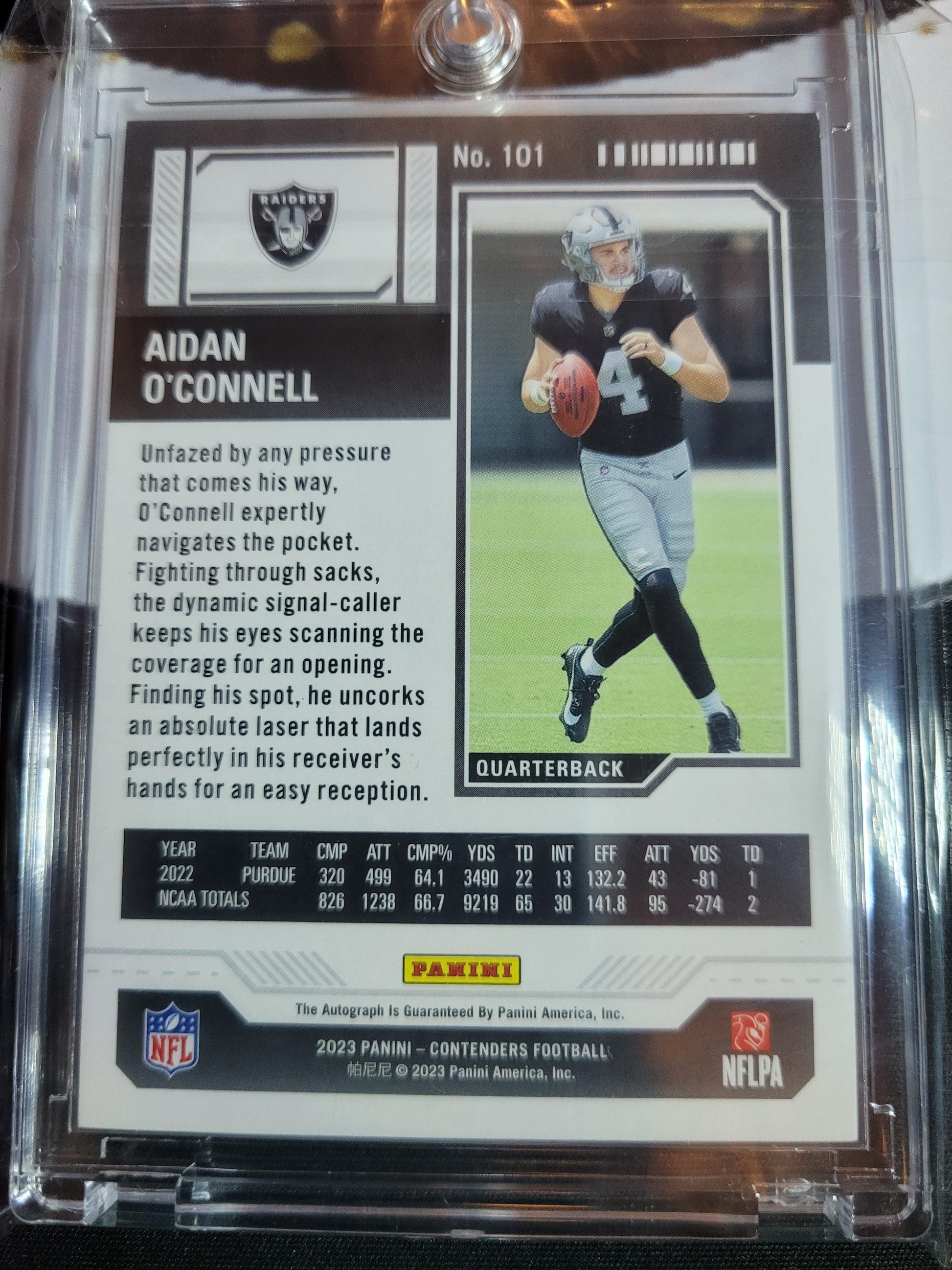 2023 Contenders Adian O'Connell On Card Auto  Krazy King Collectibles LLC   